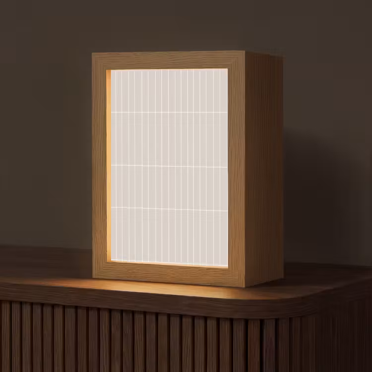 Gepersonaliseerde lightbox - Patroon - Tegels - Zand — 1