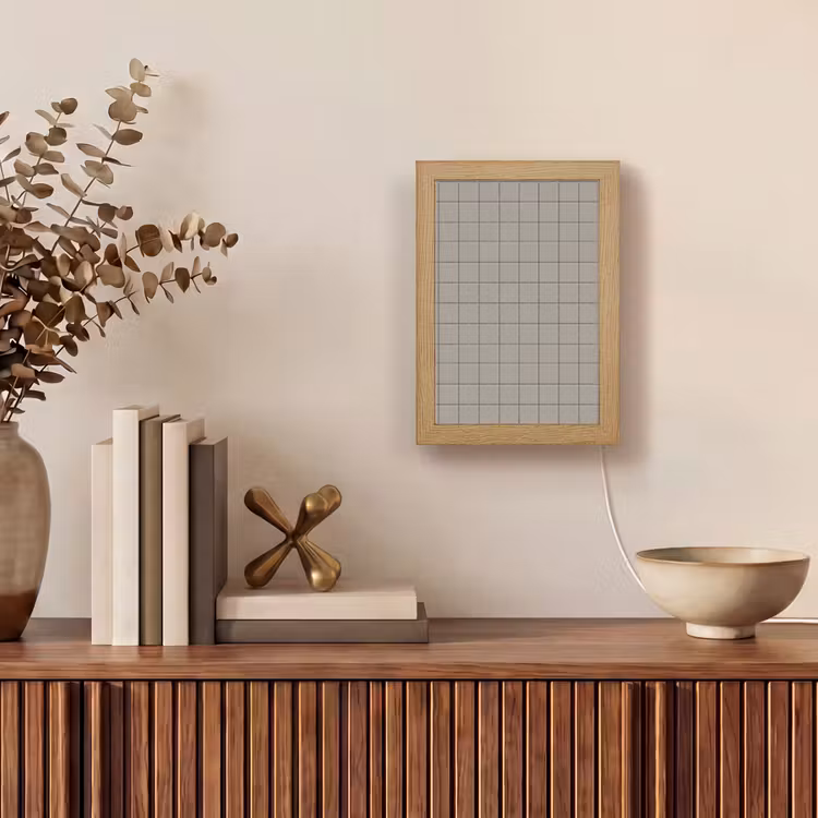Gepersonaliseerde lightbox - Tegel - Patroon Kiezel - Grijs — 4