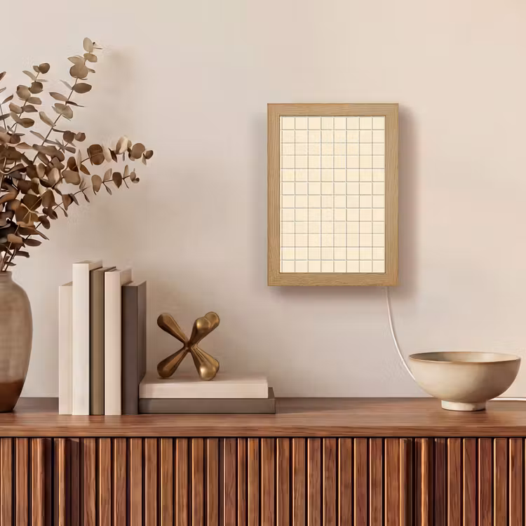 Gepersonaliseerde lightbox - Patroon - Tegels - Gebroken - Wit — 4