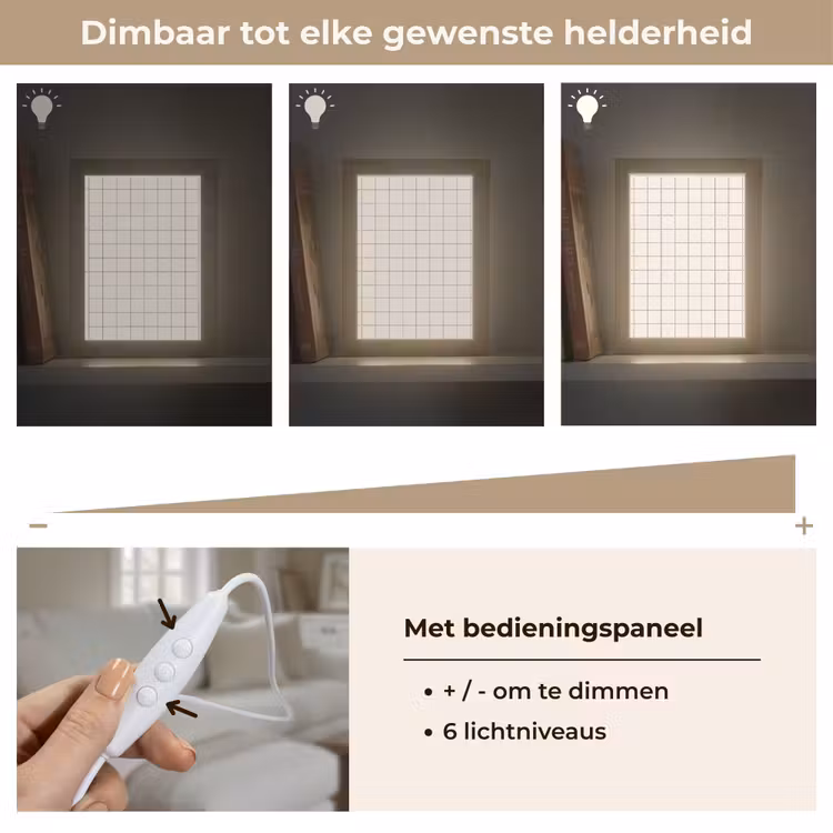 Gepersonaliseerde lightbox - Patroon - Tegels - Wit — 8