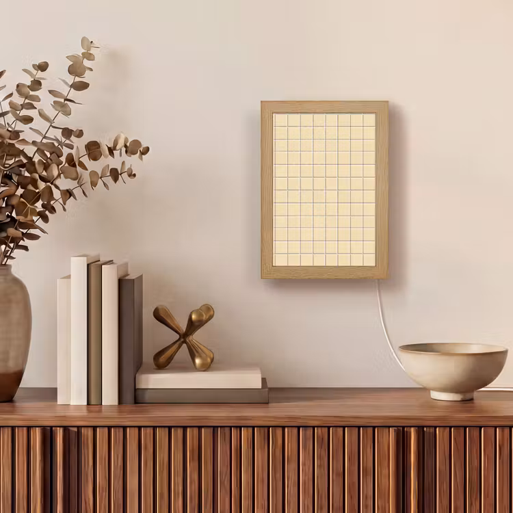 Gepersonaliseerde lightbox - Tegels - Patroon - Crème — 4