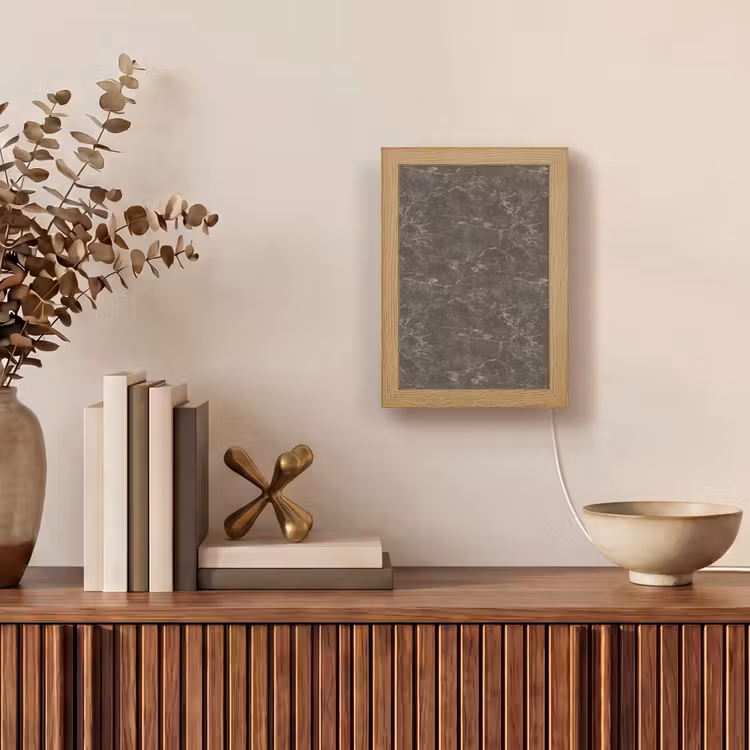 Gepersonaliseerde lightbox - Marmer - Aders - Bruin — 4