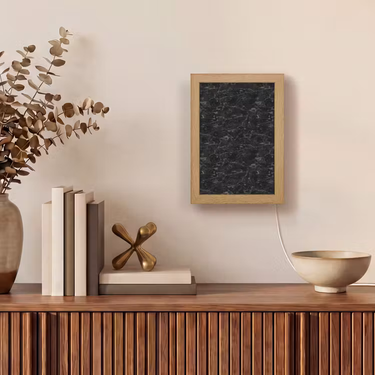 Gepersonaliseerde lightbox - Marmer - Aders - Zwart — 4