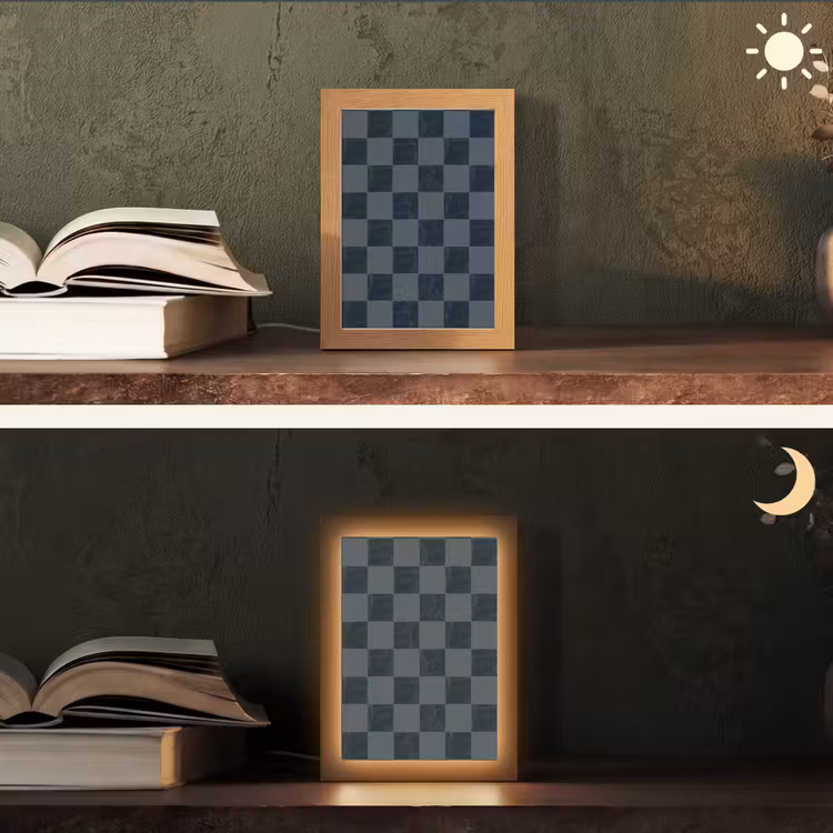 Gepersonaliseerde lightbox - Marmer - Patroon - Antraciet — 5