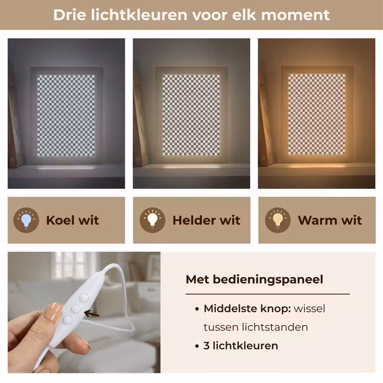 Gepersonaliseerde lightbox - Marmer - Patroon - Grijs — 6
