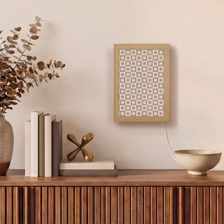 Gepersonaliseerde lightbox - Patroon - Marmer - Beige — 4
