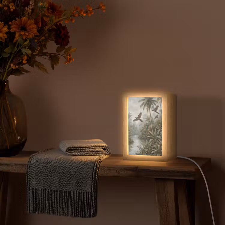 Gepersonaliseerde lightbox - Vogel - Vliegend - Tropisch - Landschap - Klassiek — 3