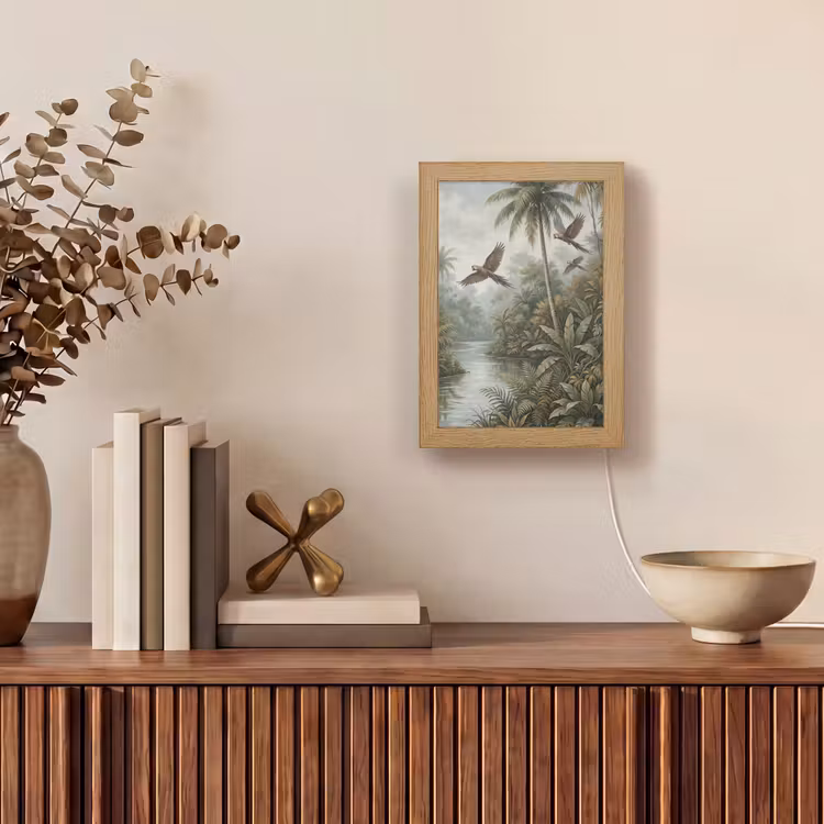 Gepersonaliseerde lightbox - Vogel - Vliegend - Tropisch - Landschap - Klassiek — 4