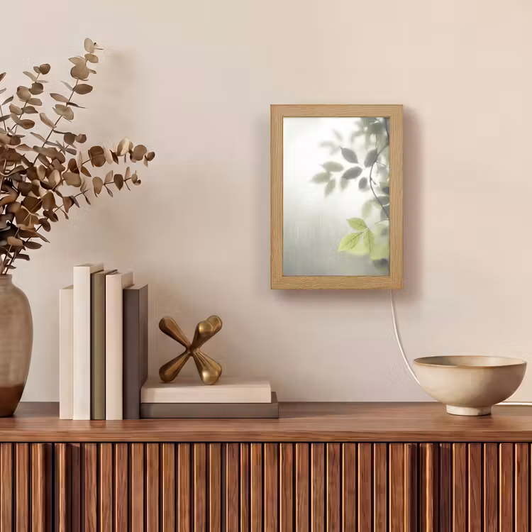 Gepersonaliseerde lightbox - Blad - Schaduw - Natuur - Abstract - Groen — 4