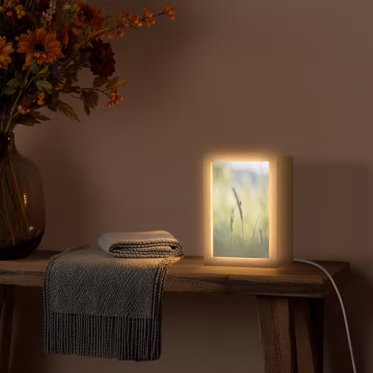 Gepersonaliseerde lightbox - Graan - Aar - Natuur - Groen - Detail — 3