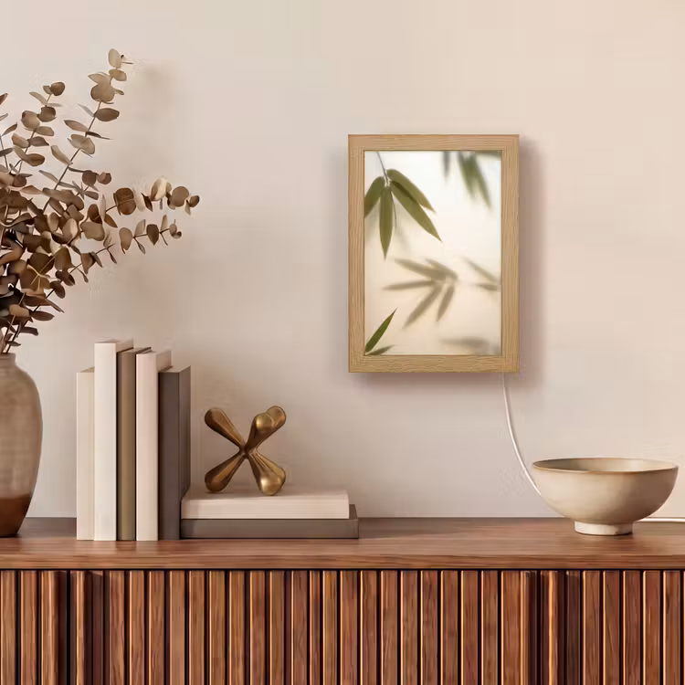 Gepersonaliseerde lightbox - Planten - Bladeren - Natuur - Groen — 4