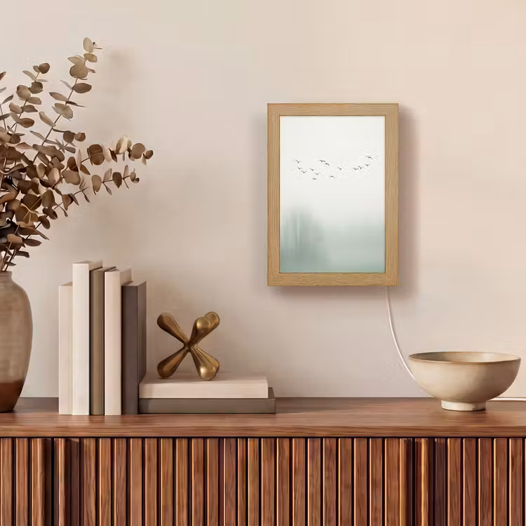 Gepersonaliseerde lightbox - Vogel - Vlucht - Natuur - Minimalistisch — 4