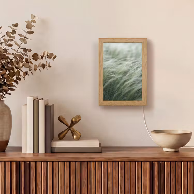 Gepersonaliseerde lightbox - Gras - Wazig - Natuur - Groen - Zacht — 4