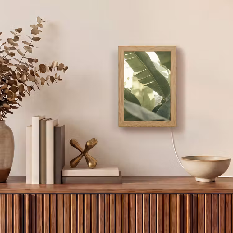 Gepersonaliseerde lightbox - Natuur - Bladeren - Groen - Tropisch - Detail — 4