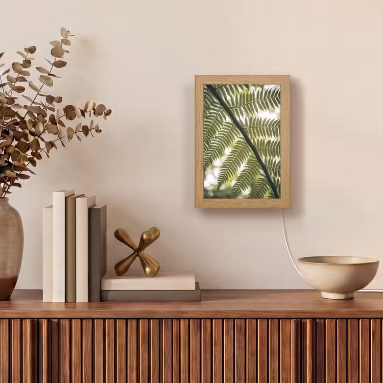 Gepersonaliseerde lightbox - Plant - Blad - Natuur - Groen - Detail — 4