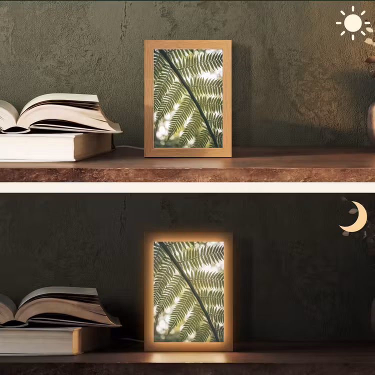 Gepersonaliseerde lightbox - Plant - Blad - Natuur - Groen - Detail — 5