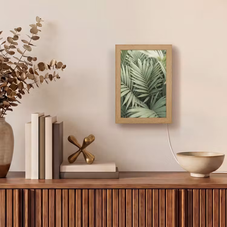 Gepersonaliseerde lightbox - Plant - Palmbladeren - Natuur - Groen — 4