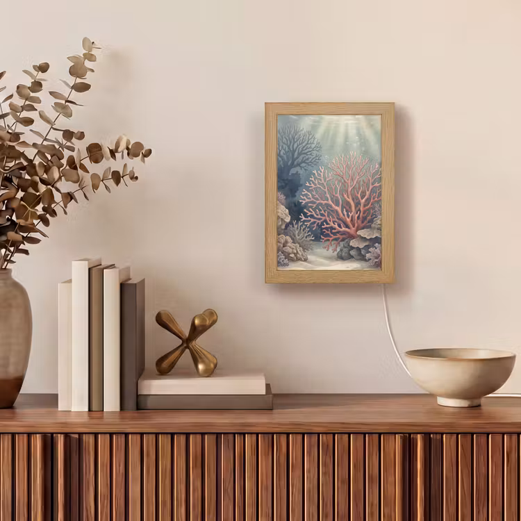 Gepersonaliseerde lightbox - Koraal - Onderwater - Natuur - Roze — 4