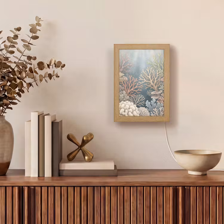Gepersonaliseerde lightbox - Koraal - Zeeleven - Onderwater - Illustratie - Natuur — 4