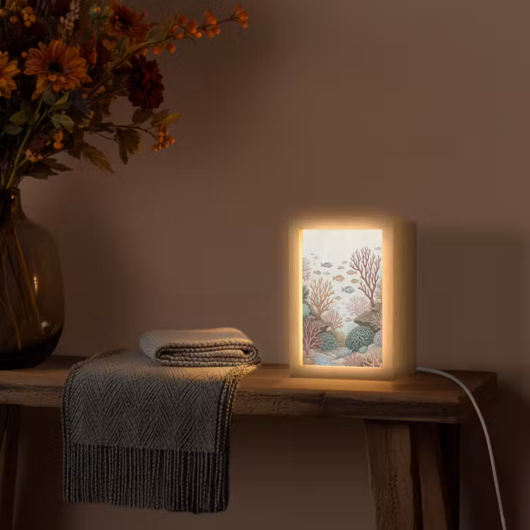 Gepersonaliseerde lightbox - Onderwater - Koraal - Vis - Natuur — 3