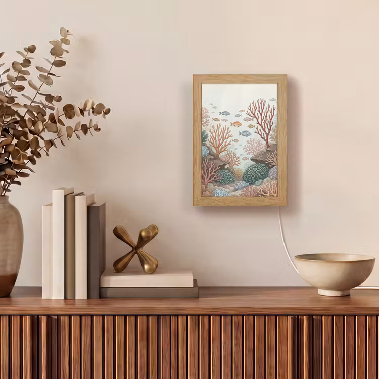 Gepersonaliseerde lightbox - Onderwater - Koraal - Vis - Natuur — 4