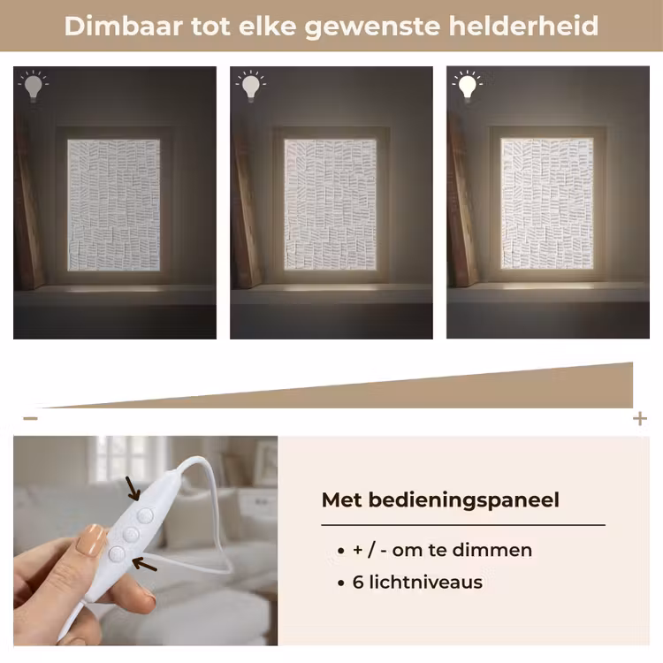 Gepersonaliseerde lightbox - Papier - Overlappend - Textuur - Modern - Wit — 8