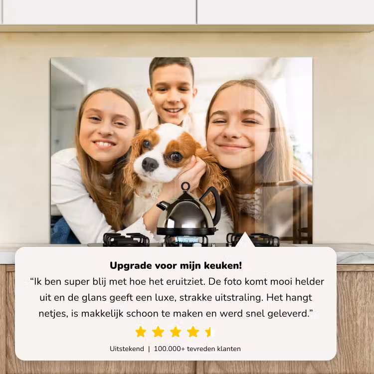 Spatscherm eigen foto — 9