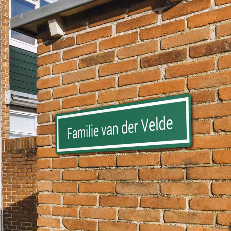 Straatnaambord — 4