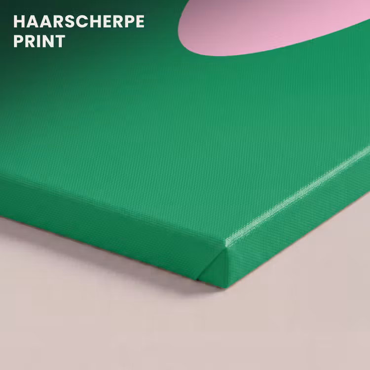 Canvas schilderij - Groen - Hart - Minimalistisch - Valentijn — 5