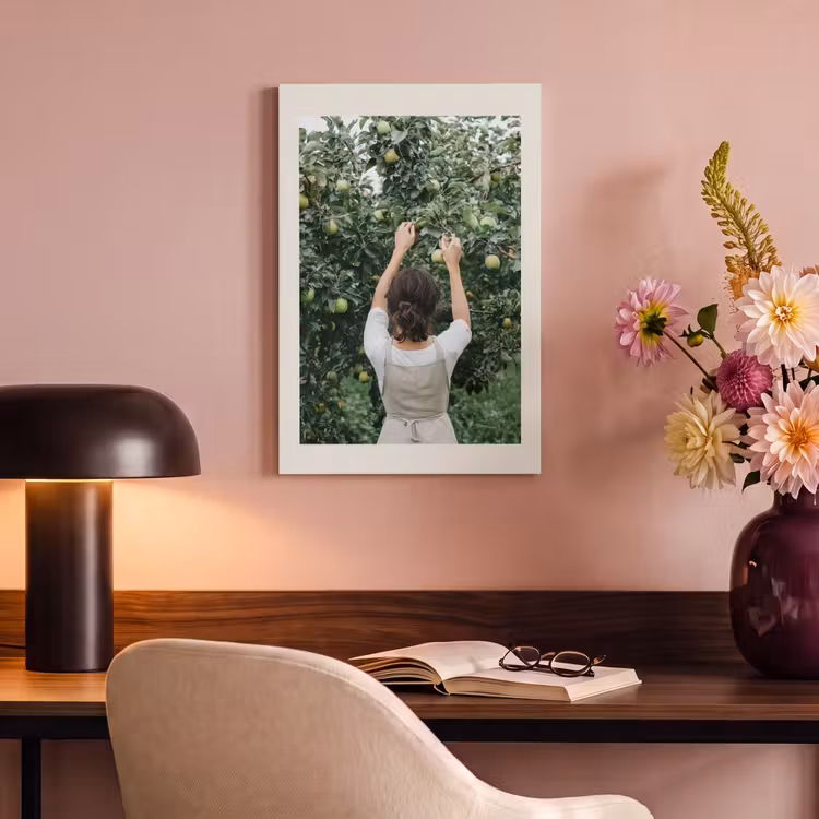 Canvas schilderij - Boom - Appels - Plukken - Natuur — 6