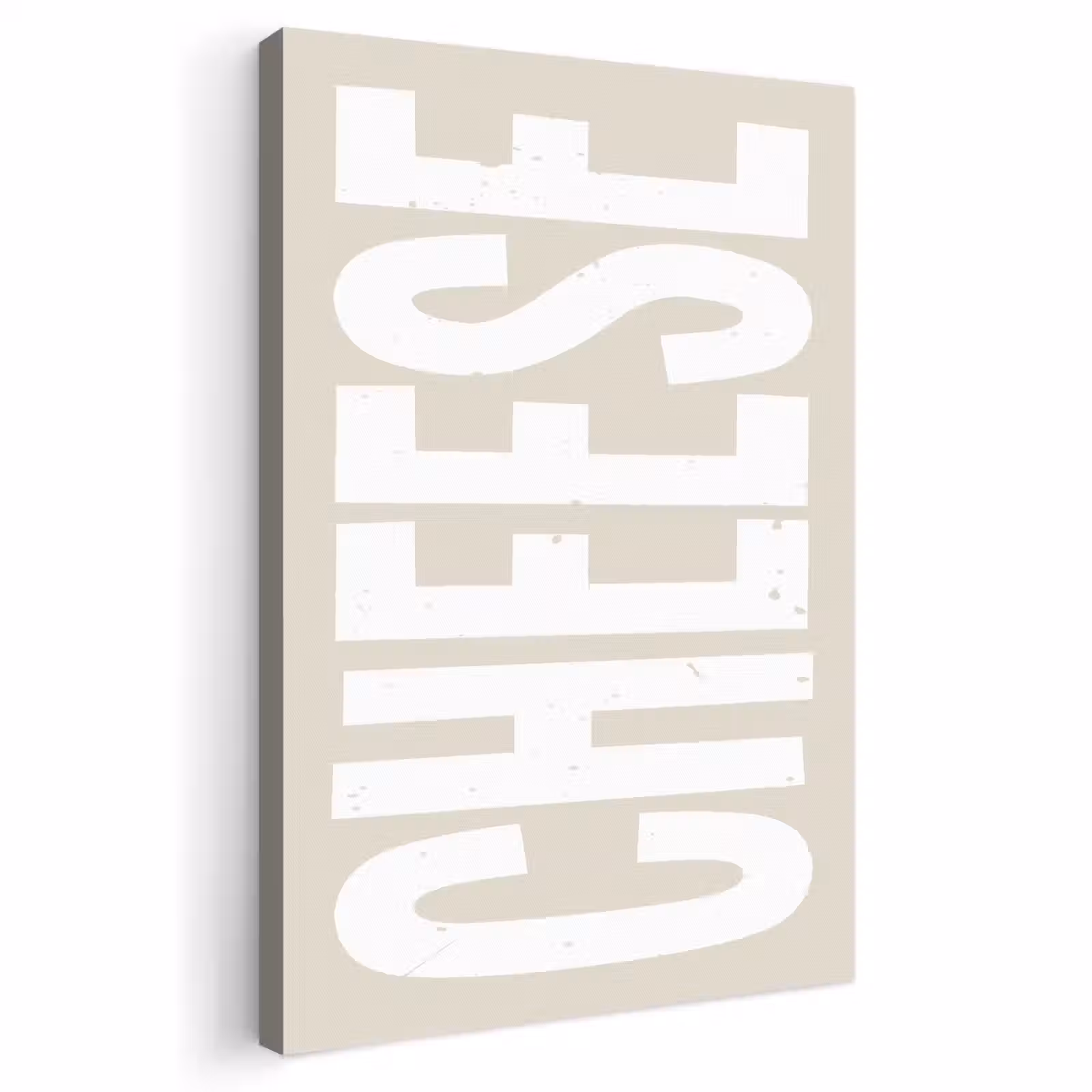 Canvas schilderij - Food - Japandi - Cheese - Decoratie — 1