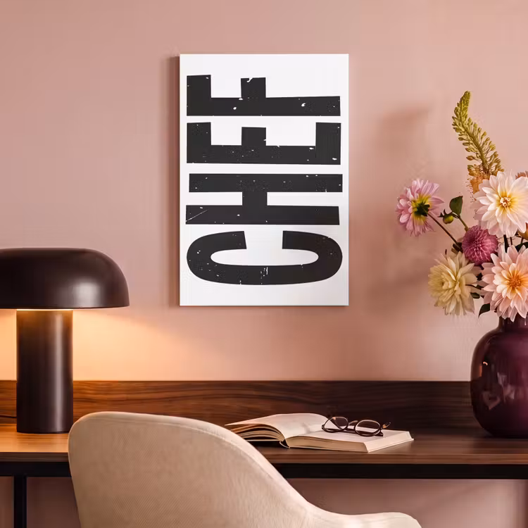 Canvas schilderij - Chef - Japandi - Decoratie - Vintage — 6