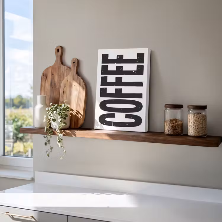 Canvas schilderij - Koffie - Decoratie - Japandi - Vintage — 4