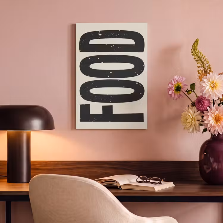 Canvas schilderij - Japandi - Eten - Vintage - Decoratie — 6