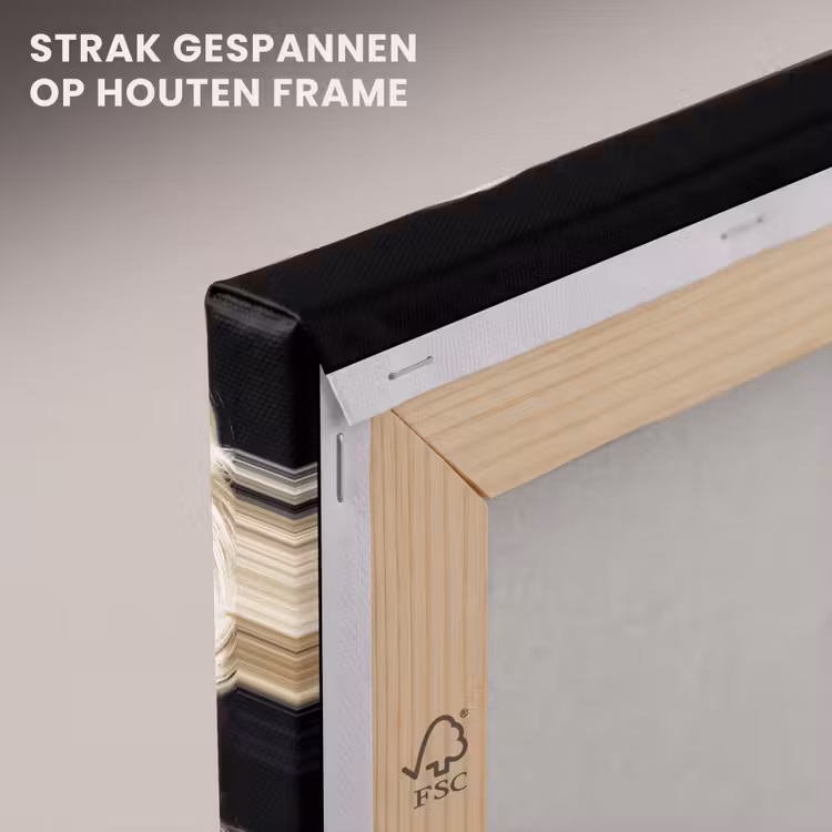 Canvas schilderij - Vrouw - Vintage - Lippenstift - Blond - Krullen — 7