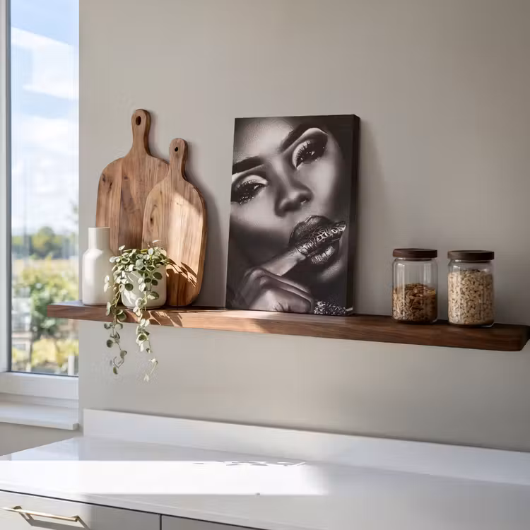Canvas schilderij - Vrouw - Ring - Sieraad — 4