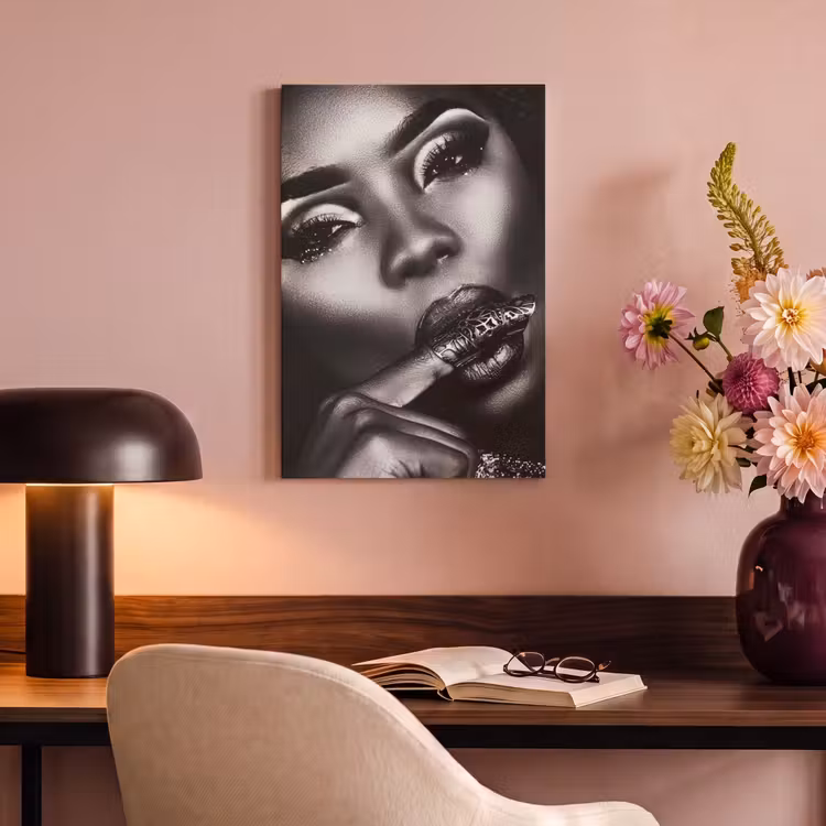 Canvas schilderij - Vrouw - Ring - Sieraad — 6