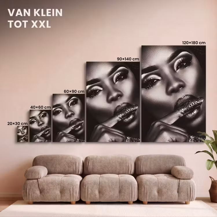 Canvas schilderij - Vrouw - Ring - Sieraad — 8