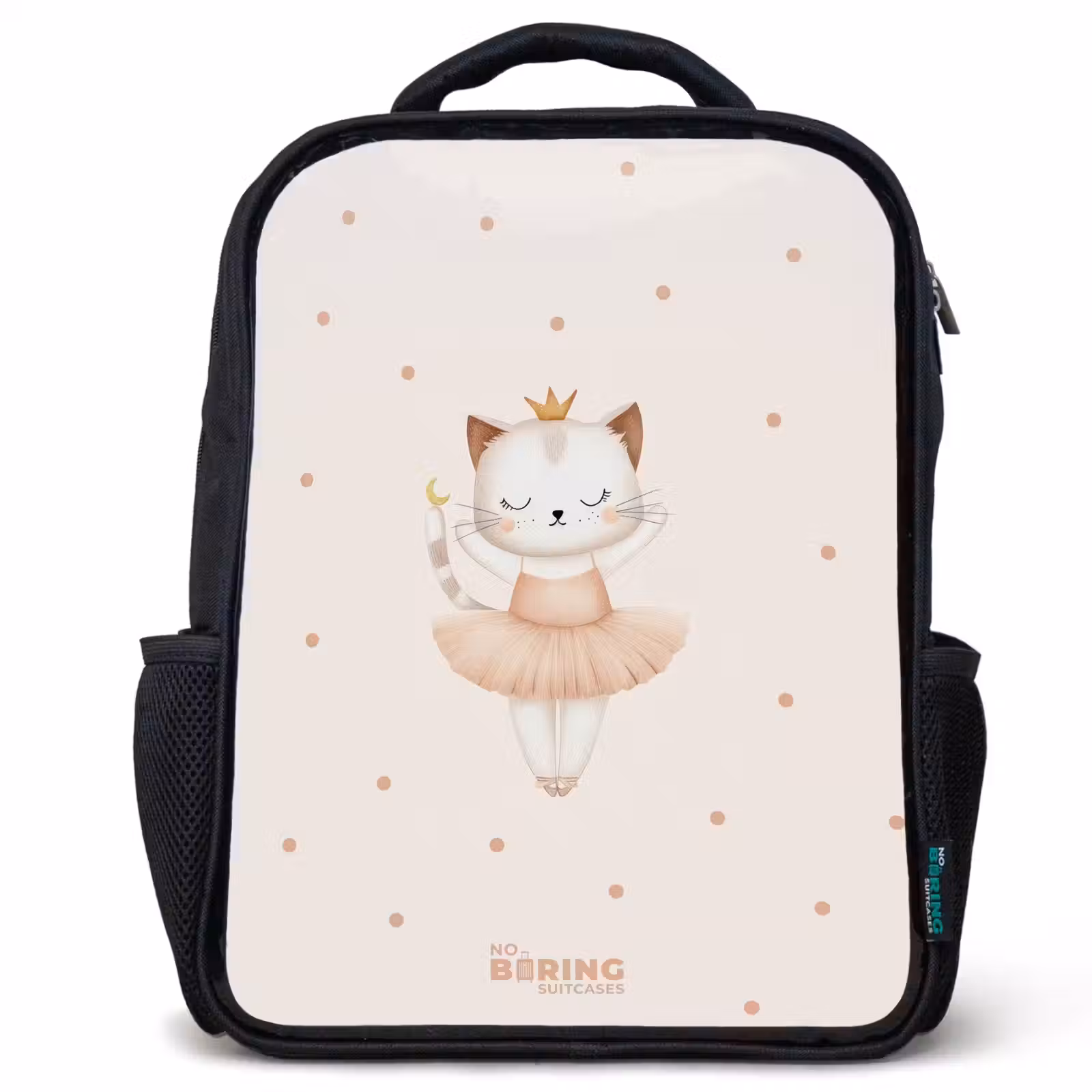 Kinder rugzak - Ballerina kitten in beige kleuren — 1