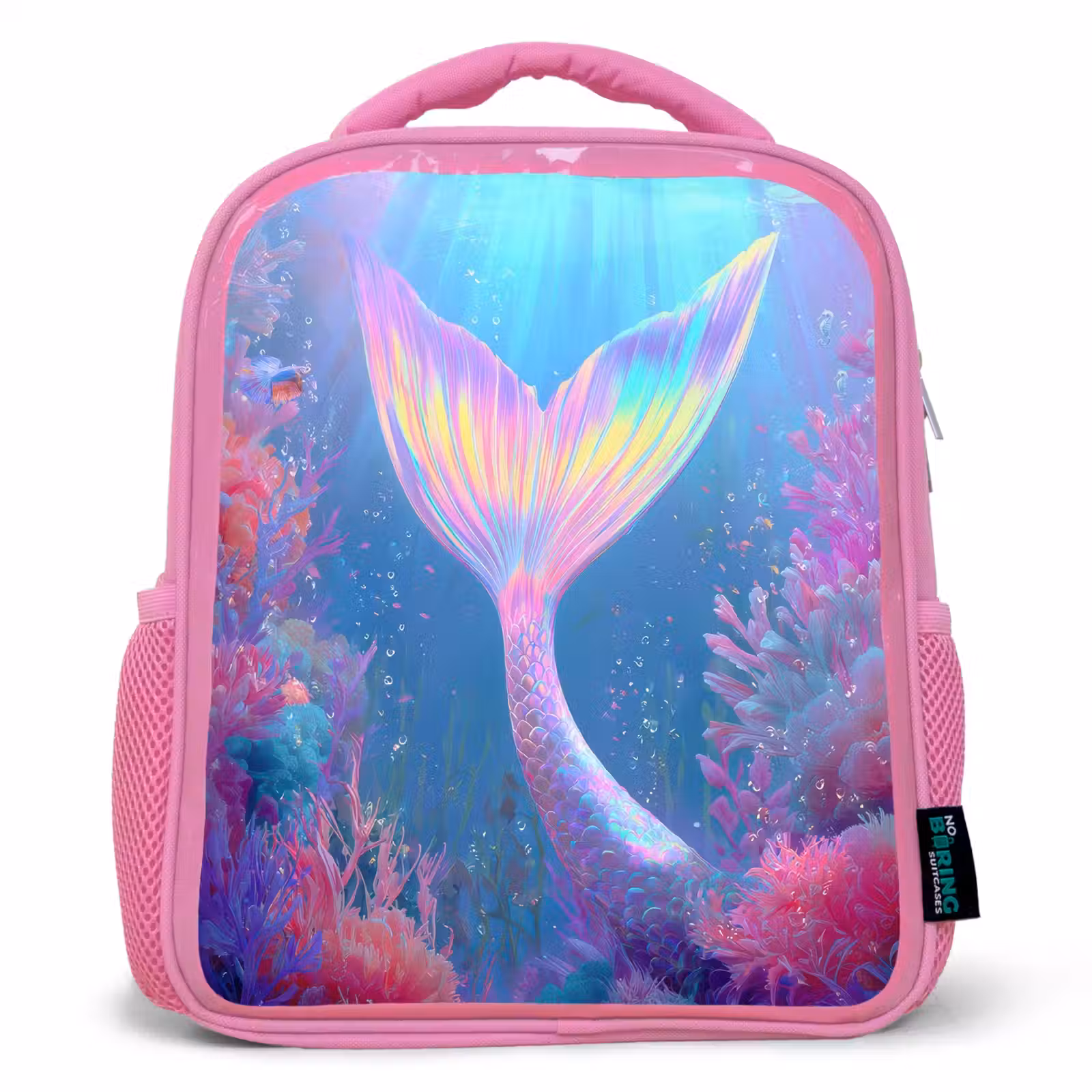 Rugzak kind - roze - Zeemeerminnenstaart - Koraal - Water — 1