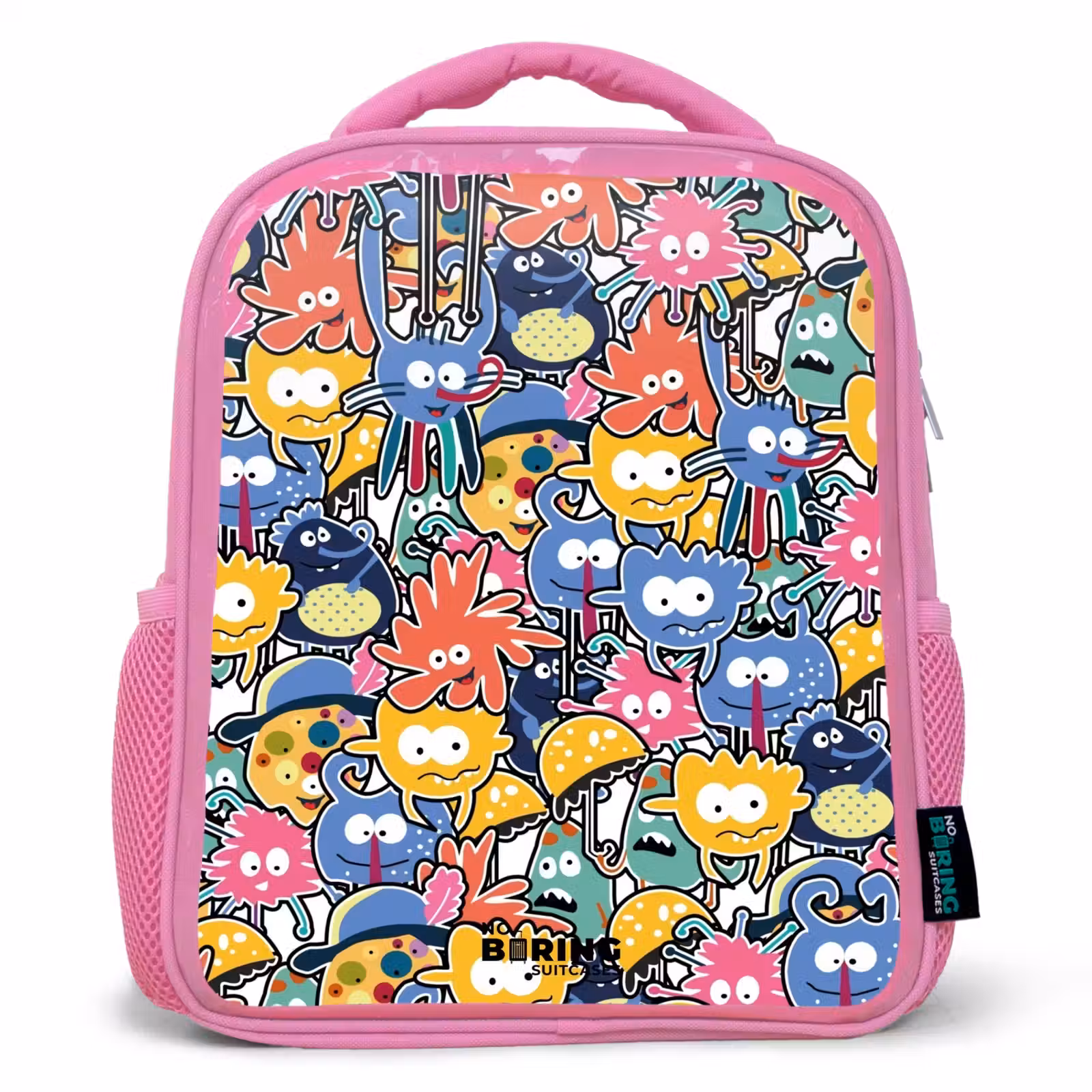 Rugzak kind - roze - Beestjes met Grote Oogjes — 1