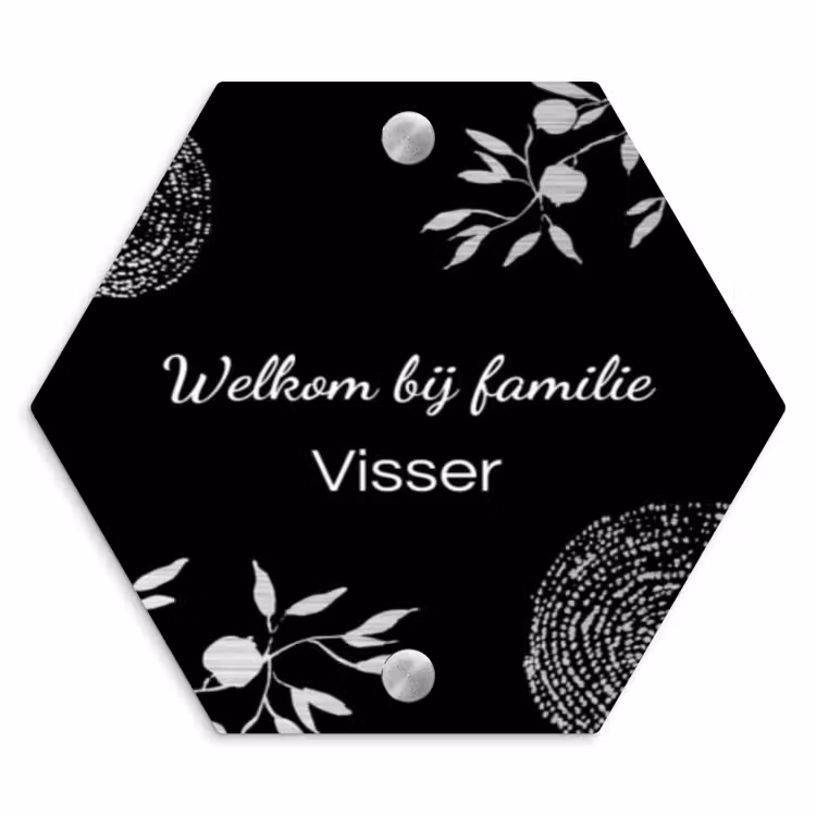 RVS - Illustraties - Zwart - Sierlijk — 1