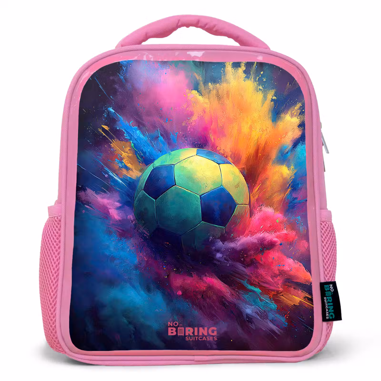 Rugzak kind - roze - Neon - Bal - Kleurrijk — 1