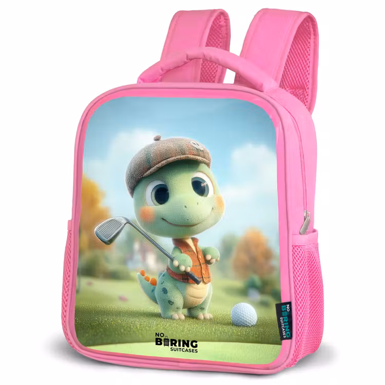 Rugzak kind - roze - Golf - Dino - Groen — 4