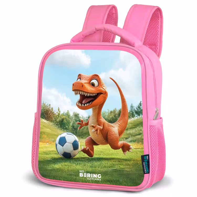 Rugzak kind - roze - Voetbal - Dino - Sport — 4