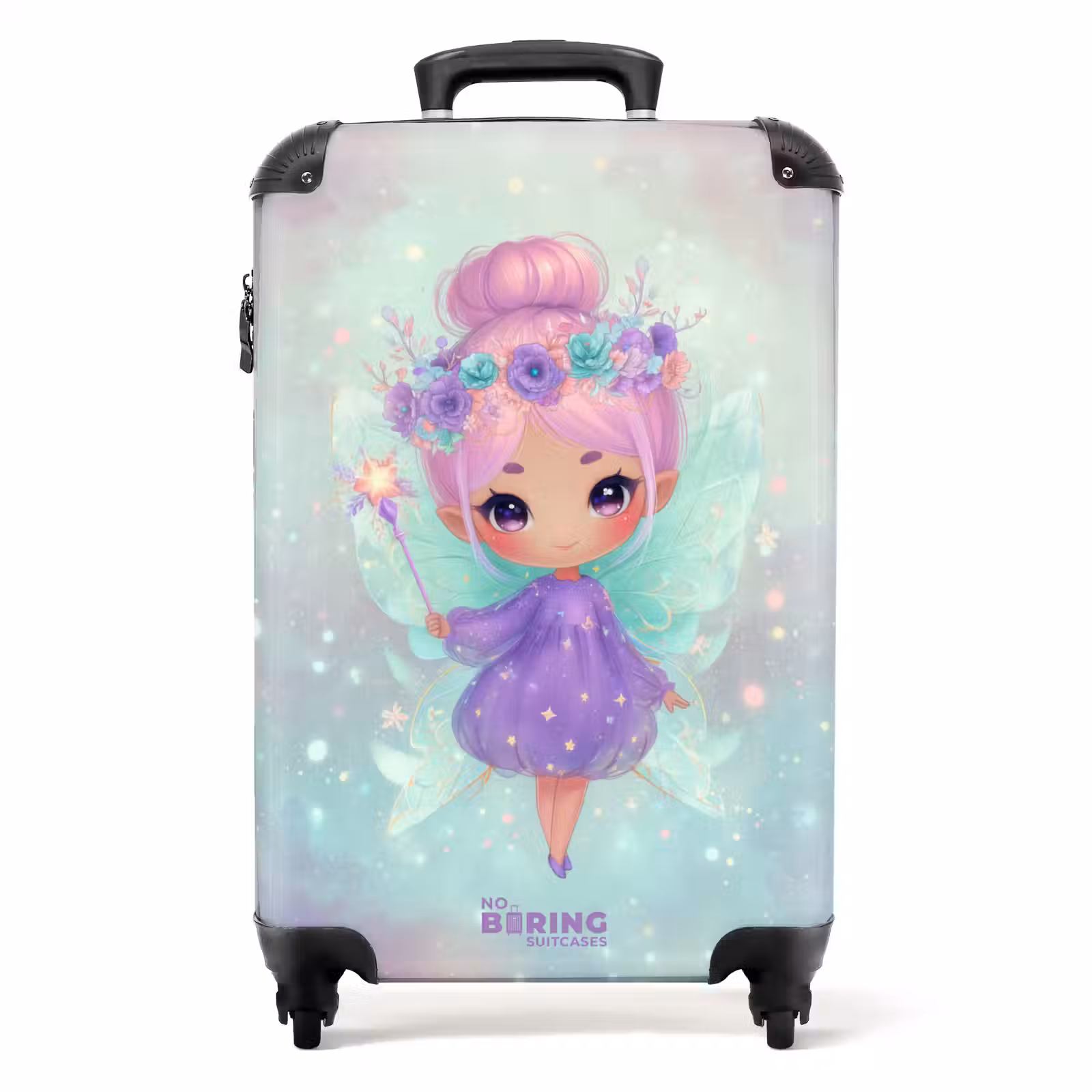Koffer - Magische fee in pastelkleuren — 1
