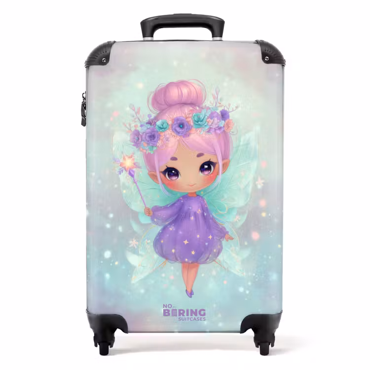 Koffer - Magische fee in pastelkleuren — 1