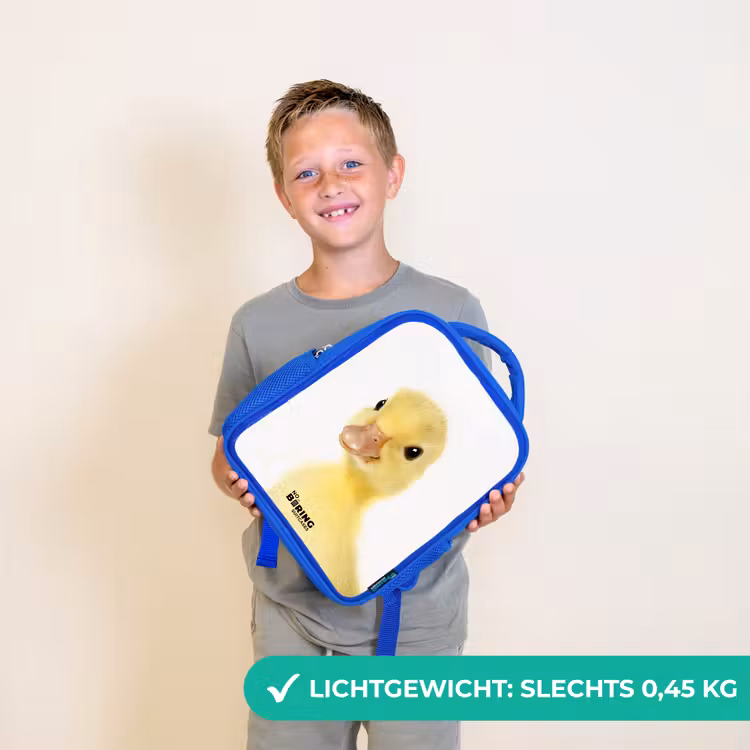 Kinderrugzak - Blauw - Barry de Badeend — 2