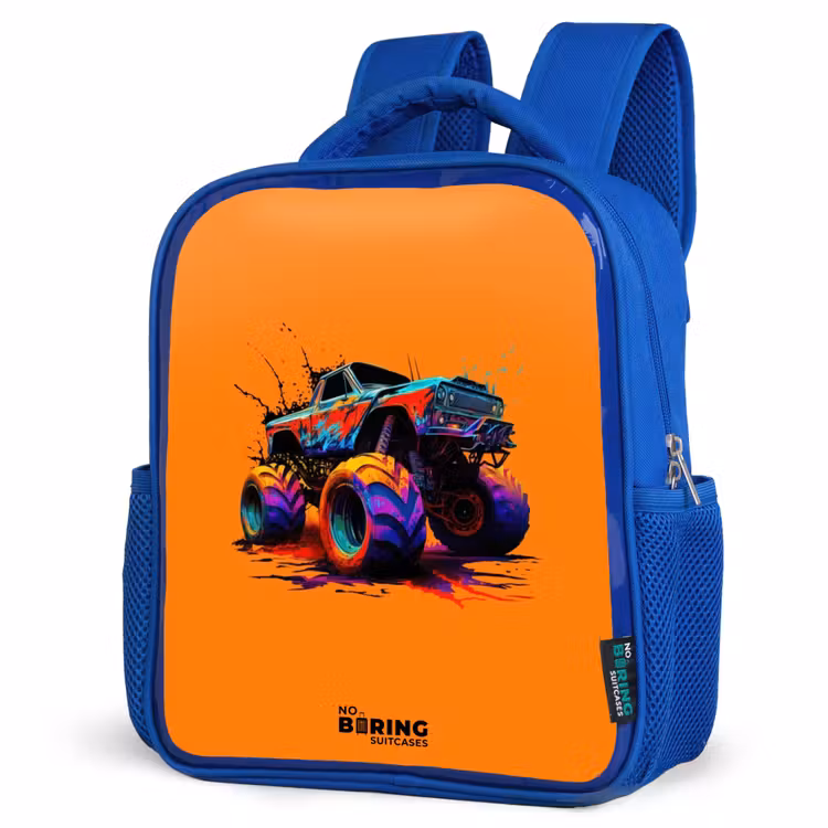 Kinderrugzak - Blauw - Rainbow Wheels — 7