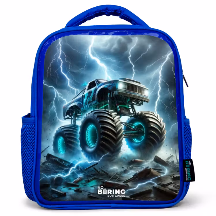 Kinderrugzak - Blauw - Thunder Wheels — 1